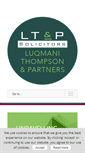 Mobile Screenshot of luqmanithompson.com